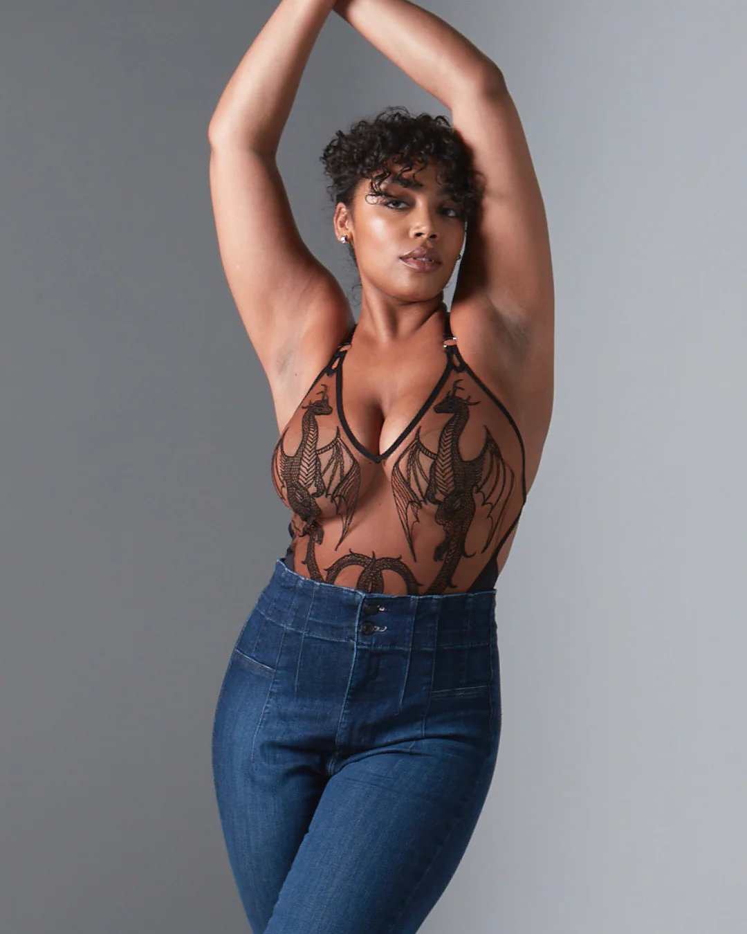 Dracona Bodysuit - Available in Multiple Nudes - FINAL SALE - Image 9