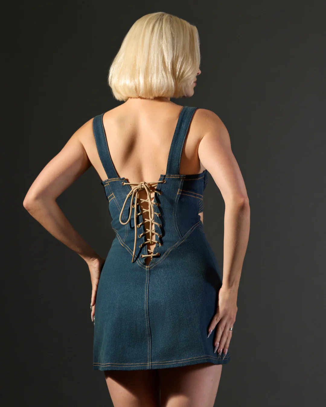 Renegade Denim Dress - Image 2