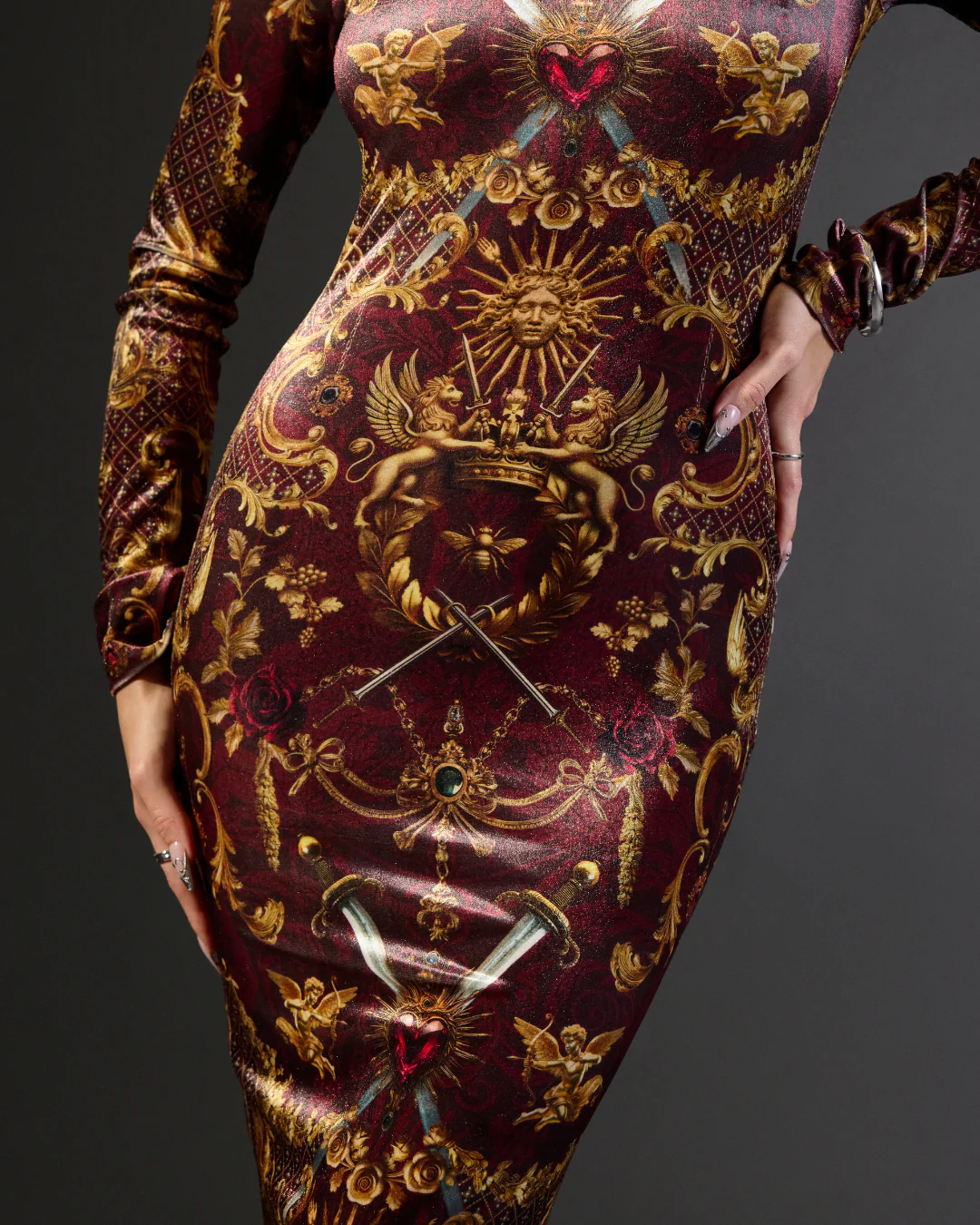 Sovereign Midi Dress - Image 6